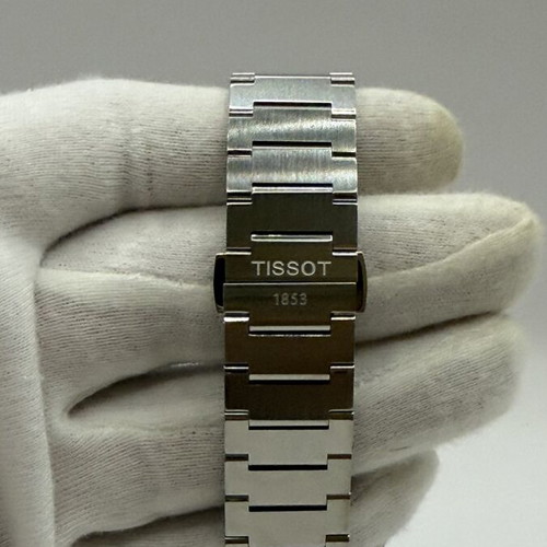 Tissot PRX Powermatic 80 watch, sky blue gradient