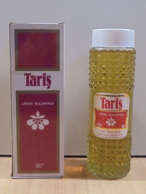 Taris men's lemon cologne 420ml new, from 1989