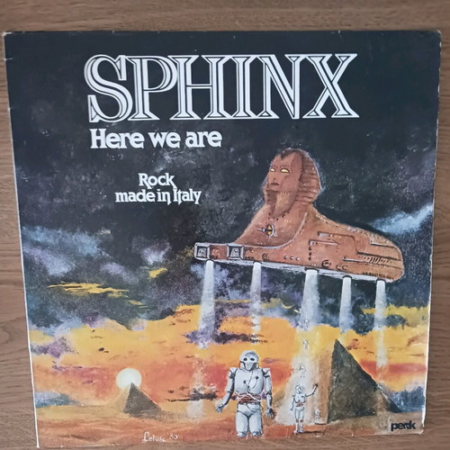Sphinx Here We Are vinyl record used, rock