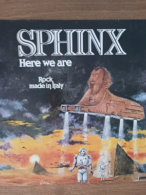 Sphinx Here We Are vinyl record used, rock