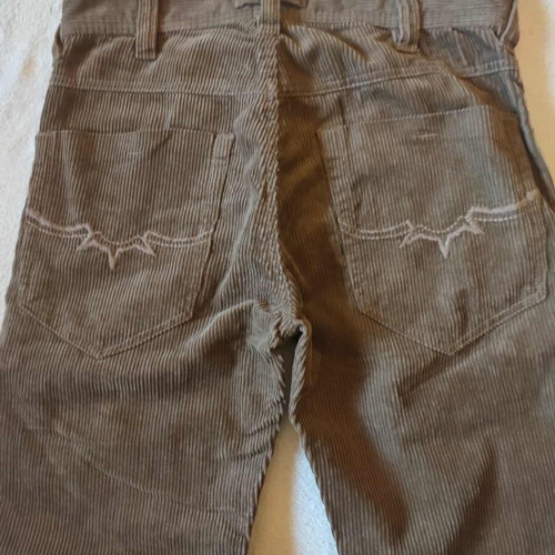 Gsus Sindustries Corduroy Men's Pants beige new, bootcut