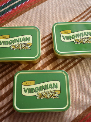 The Virginian collectible tobacco tin new