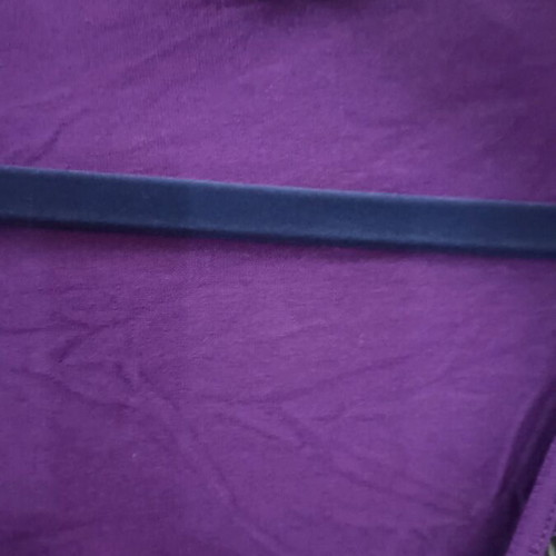 Women's purple blouse with checkered design like new, size L/XL