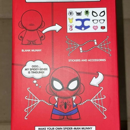 Marvel Kidrobot Spider-man MunnyWorld Micro Series 2 figure new