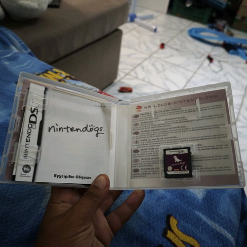 Nintendogs Dalmatian & Friends Nintendo DS game used, Greek instructions