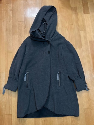 Επενωφόρι γυναικείο Zara Basic σαν καινούργιο, σκούρο γκρι/ανθρακί, μέγεθος M