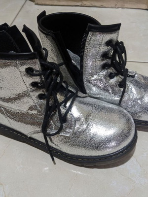 Saxo Blues girls' boots used, size 33, glitter style
