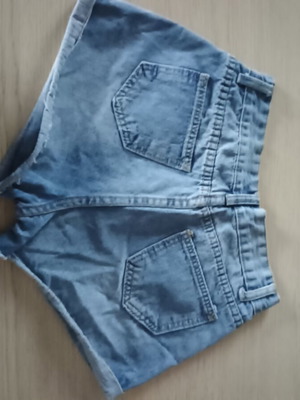 Women's shorts used, size M, blue