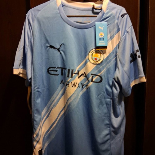 Manchester City Home Jersey new, size Large
