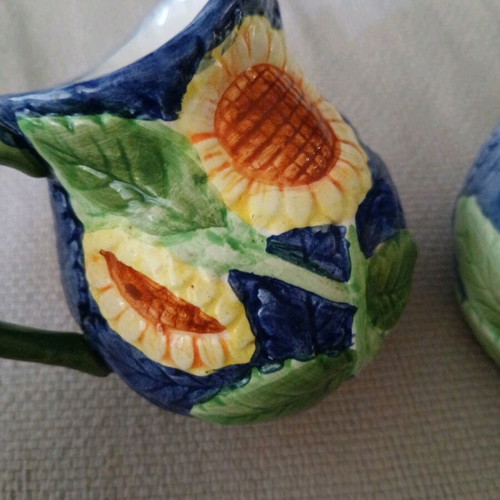 Vintage collectible numbered decorations with flowers rare!