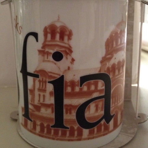 Starbucks Coffee City Mug Sofia like new
