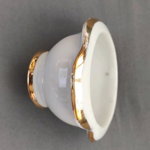 Small Bavarian porcelain bowl used, 1950s vintage