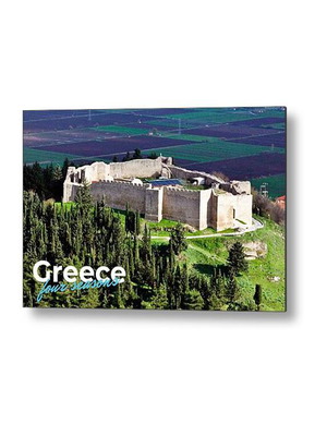 Poster To Kastro Tou Platamona Thessalia Pieria new 30x20 cm