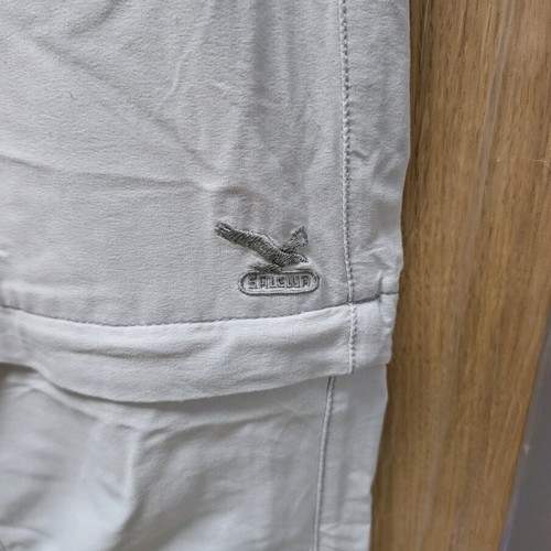 Salewa ladies tracking pants with removable legs used, gray