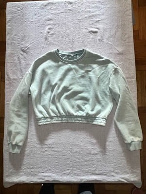 Admiral women's cropped sweatshirt turquoise new XS