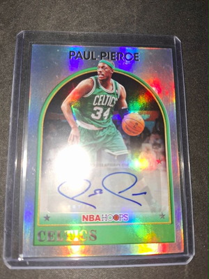 2025-26 NBA Hoops Paul Pierce 1989 Auto κάρτα σαν καινούργιο