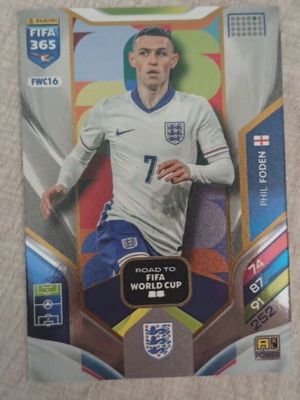 Phil Foden FWC16 FIFA Adrenalyn 2026 card like new