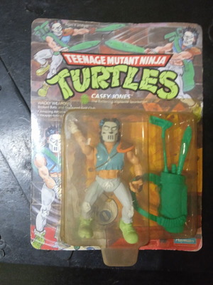 Φιγούρα Casey Jones TMNT vintage 1989 MOC σαν καινούργιο