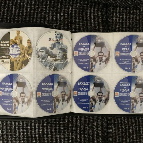 Box set of 148 sports DVDs new with top moments