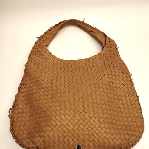 Leather bag beige new with pouch