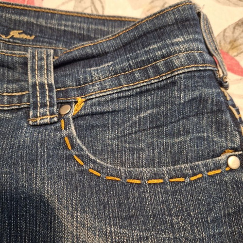 Mia women's jeans size 52 like new with decorative stitching