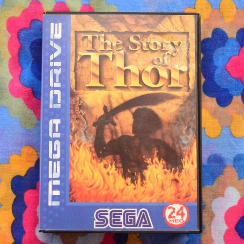 The Story of Thor Sega Mega Drive game like new, Action RPG