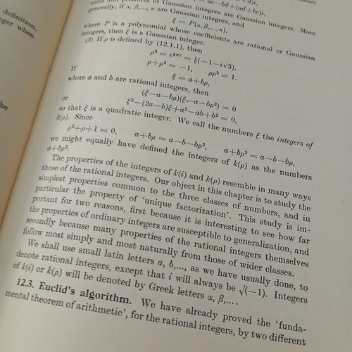 An Introduction to the Theory of Numbers Fourth Edition by G.H.Hardy and E.M.Wright