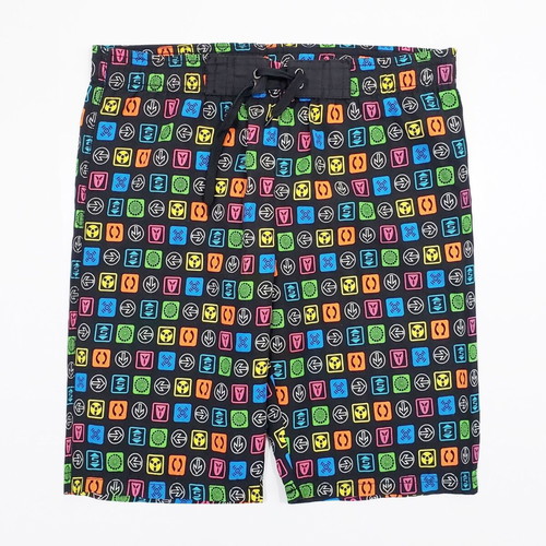 Phona App Icon men's swim shorts size S like new, colorful
