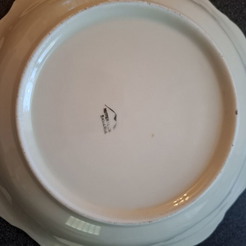 Vintage Mitterteich Bavaria Porcelain Platter 24cm used