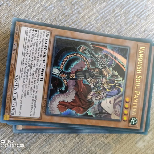 Yu-Gi-Oh Vanquish Soul Pantera like new (V.2 - Ultra Rare)