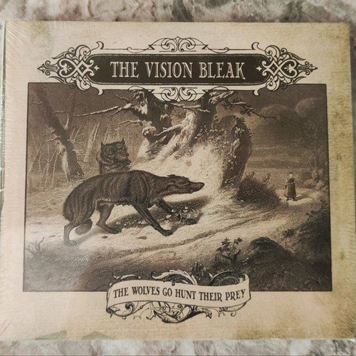 The Vision Bleak The Wolves Go Hunt Their Prey CD sealed, special edition