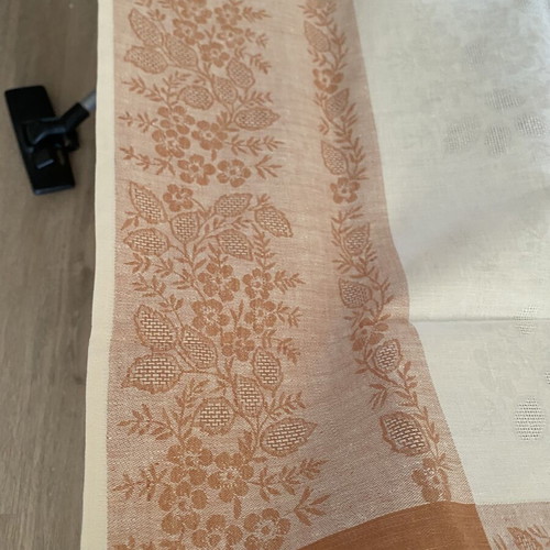 Linen tablecloth 1.47x1.70 m, new