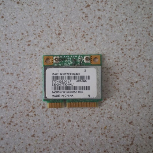 Laptop spare parts bundle with RAM, WiFi cards, cameras, cables