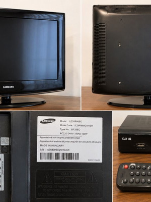 Samsung LCD TV 26” HD Ready with decoder, like new