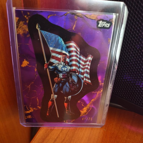 Sam Wilson 48/75 2025 Topps Marvel Comic Book Heroes sticker new