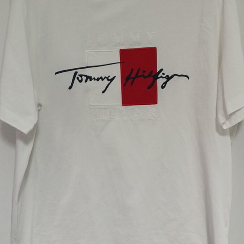 Tommy Hilfiger men's t-shirt XXL like new, organic cotton, white