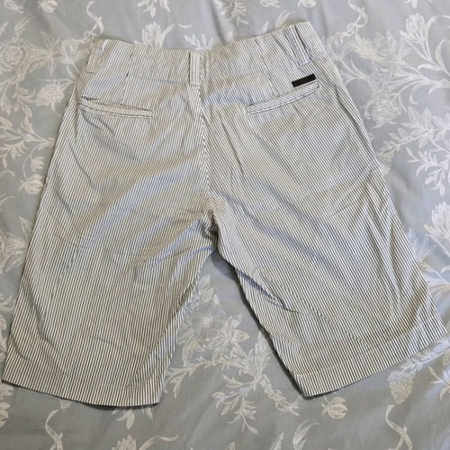 Paco & Co Bermuda shorts like new, 100% cotton, size 28, striped