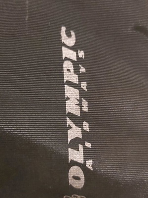 Olympic Airways συλλεκτικό sac voyage σε μαύρο, σαν καινούργιο