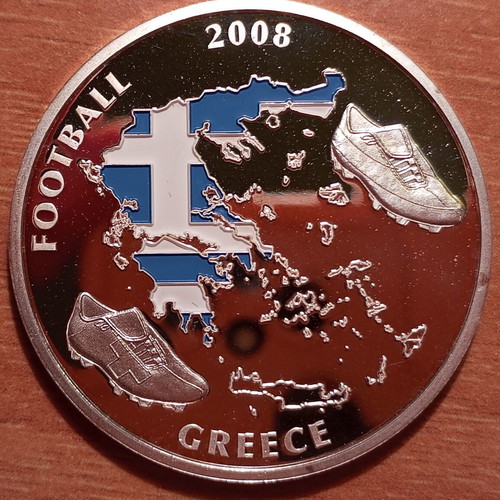 Euro 2008 Commemorative Medal New