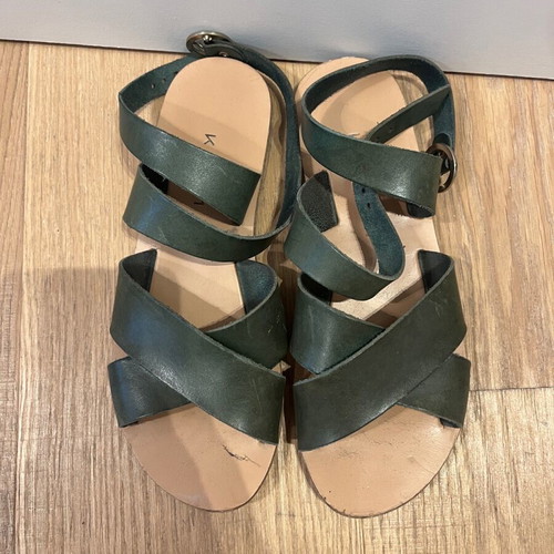 KYM Sandals used, size 39, green