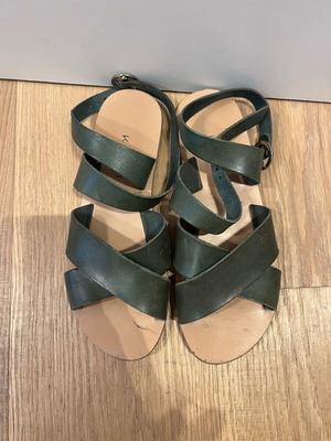 KYM Sandals used, size 39, green