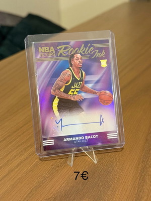 Κάρτα NBA Hoops Armando Bacot rookie auto καινούργιο