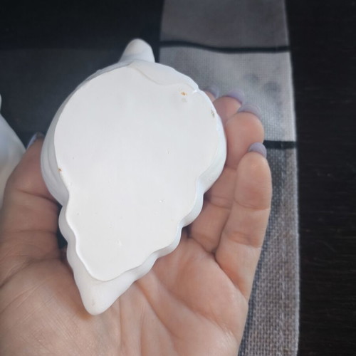 Decorative Plaster Seashells Set of 3 New