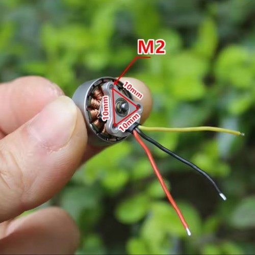 Brushless motors 1503 2750KV with CW & CCW propellers, new set of 4