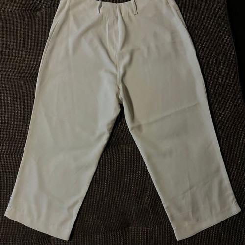 YBONH Collection white pants with silver detail, size 58, like new