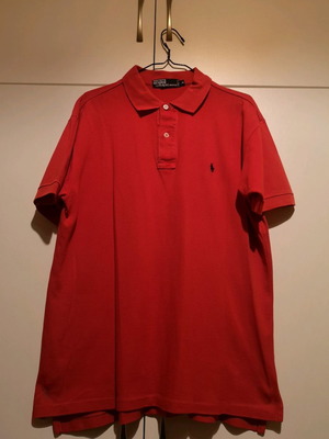 Ralph Lauren Ανδρικό T-shirt σαν καινούργιο, κόκκινο, μέγεθος M