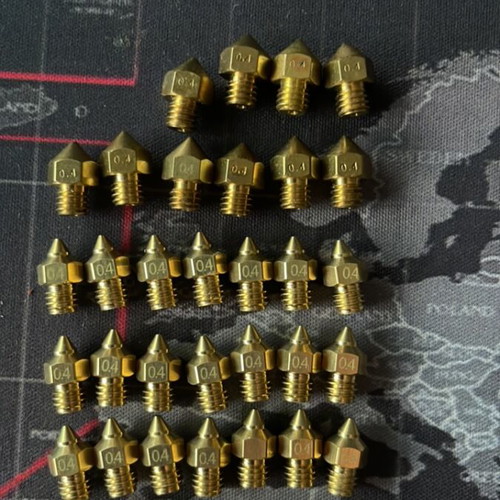 3D Printer Nozzles Creality new, pack of 59 pieces