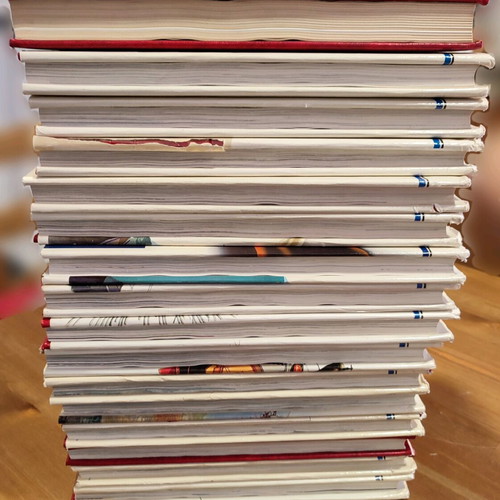 Large school encyclopedia used, set of 16 volumes