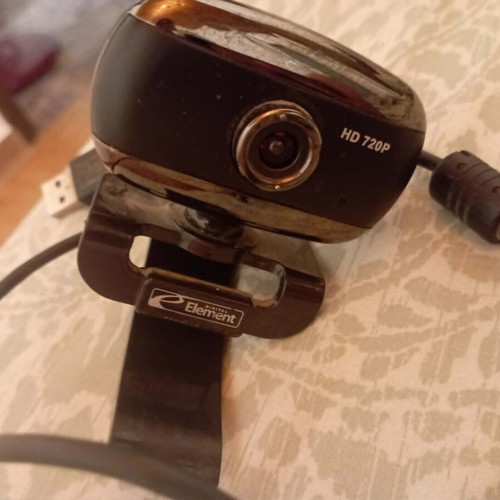 Webcam Element HD 720p USB 2.0 used, for parts