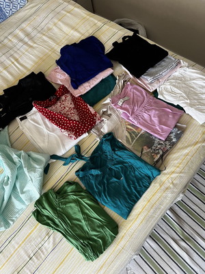 Zara blouse set like new, 17 pieces, small-medium sizes